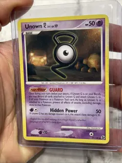 Unown [G] 57/106 (2008) Great Encounters - Regular - MP+ Pokemon Card Nintendo - Image 2