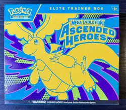 Pokemon Mega Evolution Ascended Heroes Elite Trainer Box New Sealed - Image 1