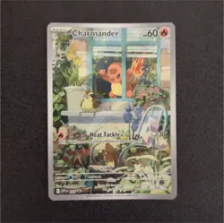 Pokemon Charmander 044 Scarlet & Violet Promo Holo 60HP Heat Tackle Card - Image 1