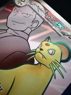 Team Rocket's Persian ex 219/182 Destined Rivals Ultra Rare Holo Pokemon TCG NM - Image 4