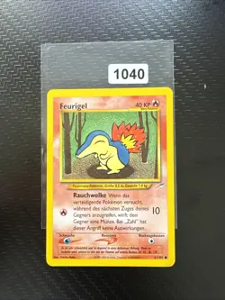 Pokemon Karte - Feurigel 1.Edition - 61/105 - Neo Destiny Deutsch - Good - Image 1