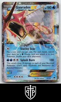 Pokemon - Gyarados EX 26/122 BREAKpoint - Holo EX Rare - NM - Image 1