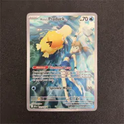 Misty’s Psyduck 193/182 SV10 Destined Rivals Illustration Rare Holo 70HP - Image 1