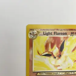 Light Flareon 46/105 Neo Destiny NM WOTC Pokemon TCG Vintage Eeveelution - Image 3