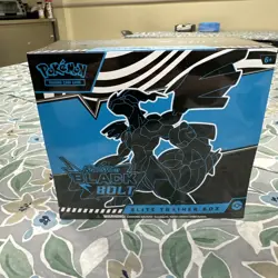 Pokemon Scarlet & Violet Black Bolt Elite Trainer Box Black Bolt - Image 1