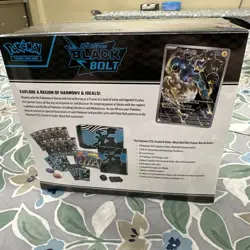 Pokemon Scarlet & Violet Black Bolt Elite Trainer Box Black Bolt - Image 3