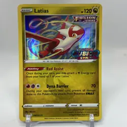 Pokemon TCG Latias SWSH171 Holo Prerelease Black Star Promo NM - Image 1