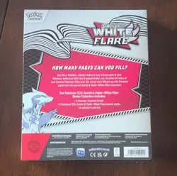 Pokemon TCG Scarlet & Violet—White Flare Binder Collection Box + 5 Boosters - Image 3