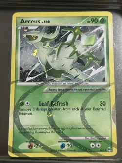 Pokemon Arceus AR2 2009 Holo Rare Platinum Arceus LP NM- - Image 1