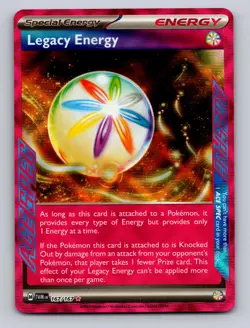 LEGACY ENERGY 167/167 ACE SPEC RARE TWILIGHT MASQUERADE POKEMON NM - Image 1