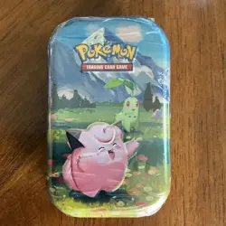 Pokemon Mega Evolution—Ascended Heroes Mini Tin Clefairy Chikorita TCG 2026 - Image 1