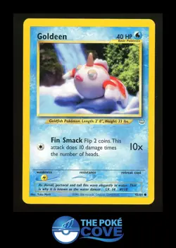Goldeen 45/64 | Neo Revelation Unlimited | Pokemon Common | MP Yuka Morii - Image 1