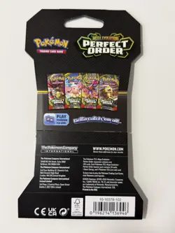 (VERY HEAVY)🔥 31.84g Pokemon Perfect Order Sleeved Booster Pack Factory Sealed✅ - Image 3