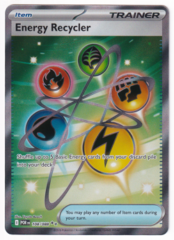 Energy Recycler Full Art Holo 108/088 Pokemon ME03: Perfect Order - Image 1
