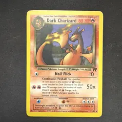 Dark Charizard Non Holo Pokemon Team Rocket 21/82 LP - Image 1
