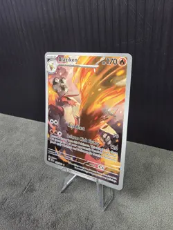 Blaziken 192/182 SV10: Destined Rivals Illustration Rare Pokemon TCG English NM - Image 2