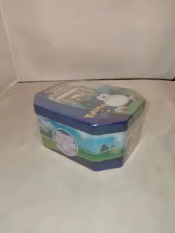 Pokemon GO 2022 Collectible Sealed Tin - SNORLAX (4 Packs, 2 Foils & Stickers) 820650850776 - Image 2