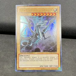 Yu-Gi-Oh! Blue-Eyes White Dragon JUMP-EN068 Limited Edition Ultra Rare Holo - Image 1