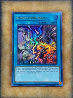 Yugioh Stake Your Soul! WISU-EN023 Ultra Rare 1st Ed NM - Image 1