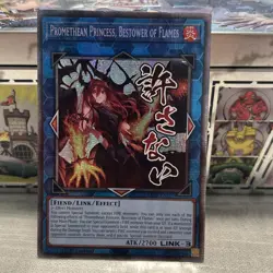 Promethean Princess, Bestower of Flames RA05 Starlight Rare 1st Edition LP - Image 1