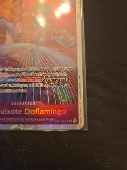 Donquixote Doflamingo SR OP10-071 Parallel Royal Blood One Piece NM - Image 4