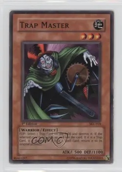 Trap Master 1st Ed. YuGiOh Starter Deck Kaiba Evolution #SKE-018 2004 READ - Image 1