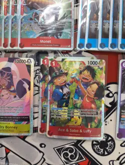 One Piece Mixed SR Lot (Monet Monkey D. Garp Jewelry Bonney Ace Sabo Luffy - Image 4