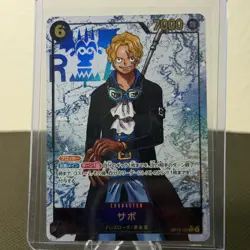 Sabo OP13-120 Carrying On His Will Holo Parallel Rare Japanese One Piece TCG - Image 1
