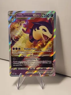 Pokemon Hisuian Typhlosion VSTAR Holo 054/189 Astral Radiance Pokemon TCG NM - Image 1