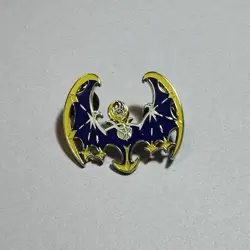 2016 Pokemon Lunala 1.5" Pin From Alola Collection Box Official TCG Accessory - Image 1