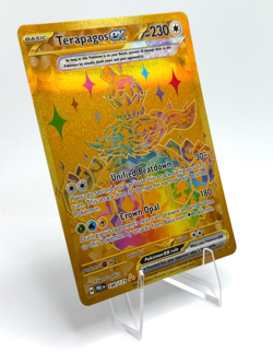 Pokemon Terapagos ex Hyper Rare Prismatic Evolutions 180/131 - Image 3