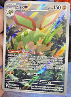 Pokemon Flygon 101/094 FULL ART Phantasmal Flames Holo NM - Image 2