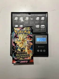 VERY HEAVY 22.88g GODPACKUU Ascended Heroes Pokemon TCG Booster Pack - Image 1