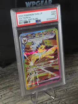 PSA 9 Jolteon ex 209/187 Sv8a: Terastal Fest Ex Holo (Japanese) Pokemon TCG - Image 3