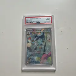 Dewott 106/086 Illustration Rare Pokemon White Flare Mint Condition PSA 8 - Image 2