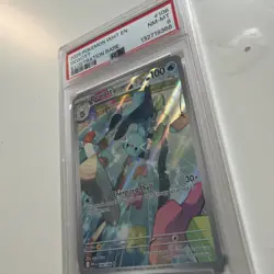 Dewott 106/086 Illustration Rare Pokemon White Flare Mint Condition PSA 8 - Image 3