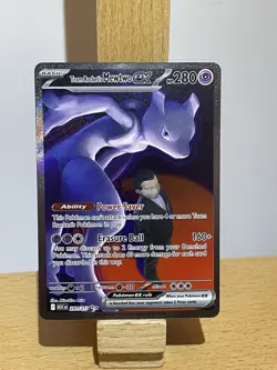 Pokemon TCG Team Rockets Mewtwo EX 281/217 Ascended Heros - Image 1