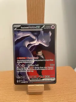 Pokemon TCG Team Rockets Mewtwo EX 281/217 Ascended Heros - Image 2