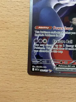 Pokemon TCG Team Rockets Mewtwo EX 281/217 Ascended Heros - Image 4