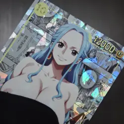 One Piece Waifu Card Lot - Vivi, Yamato & Hiyori - Holo ACG Collectible Set of 3 - Image 4