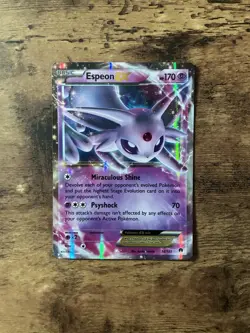2016 Pokemon BREAKpoint Espeon Ex 52/122 MP - Image 1