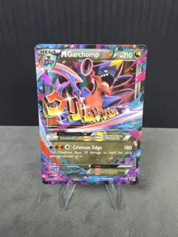 M Garchomp EX XY168 Holo XY Black Star Promo Pokemon TCG LP English *READ* - Image 1