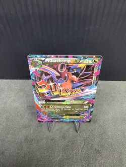 M Garchomp EX XY168 Holo XY Black Star Promo Pokemon TCG LP English *READ* - Image 4
