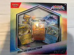 Pokemon Prismatic Evolutions Premium Figure and poster Collection - Image 2