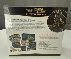 Pokemon Crown Zenith Elite Trainer Box Lucario Promo Collectors Box - Image 2