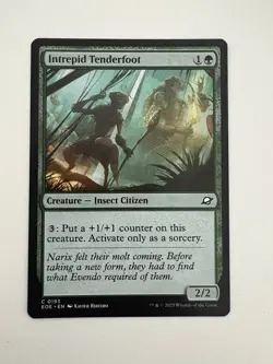 Intrepid Tenderfoot MTG Magic the Gathering Card NM Near Mint EOE - Image 1