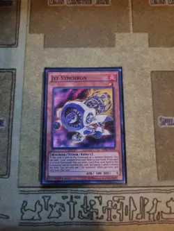 YUGIOH JET SYNCHRON SDSE-EN001 SUPER 1ST EDITION LP - Image 1