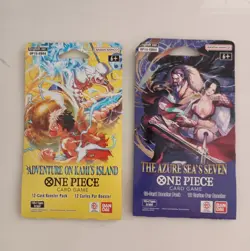 One Piece Adventure on Kami's Island & One Piece Azure Sea's Seven Booster Packs - Image 1