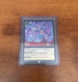 Disney Lorcana Winterspell COLDFOIL #123/204 Elsa - Ice Artisan | Legendary - Image 1