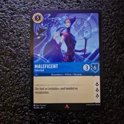 Maleficent Uninvited - 151/204 - Rare - Disney Lorcana - Image 1